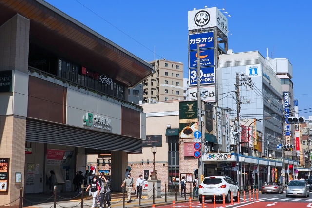 JR大井町駅 西口　大井銀座商店街